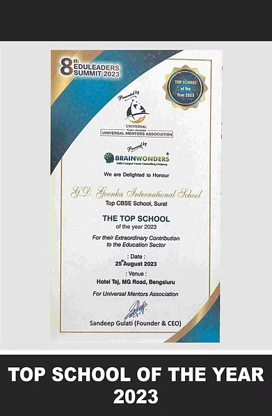 School of the Year 2023