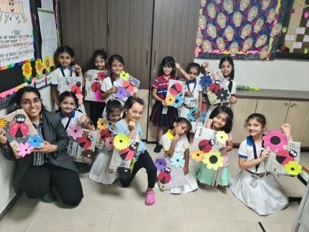 PRIMARY SECTION- PAPER BAG MAKING ACTIVITY